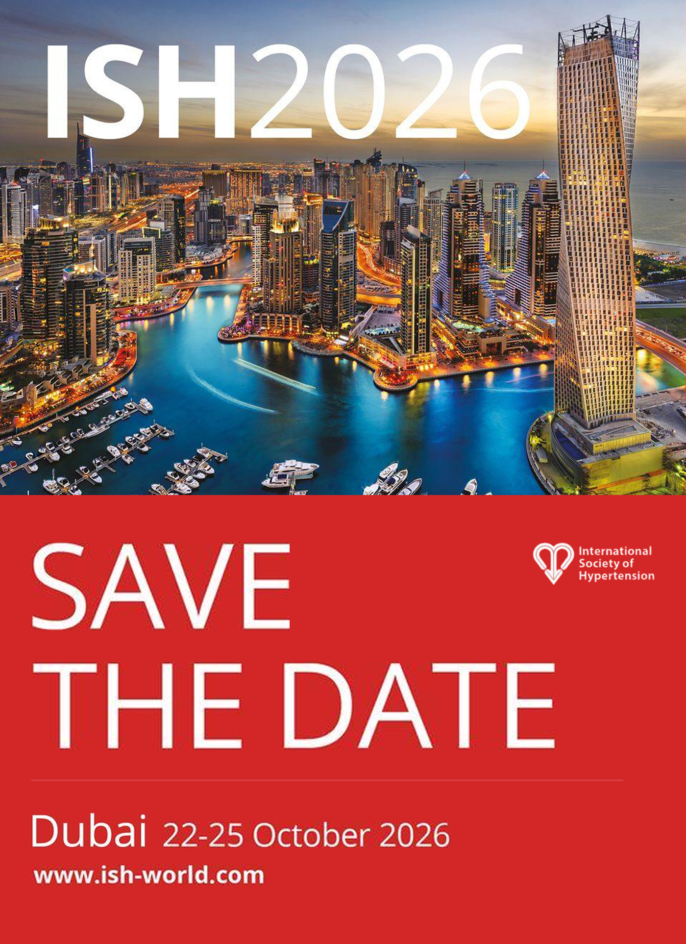2026 ISH (31st International Society of Hypertension Scientific Meeting and the 17th Emirates Cardiac Society Annual Conference (ISH-ECS 2026))